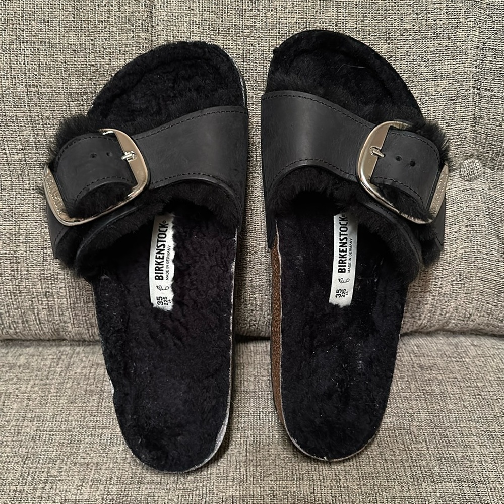 Birkenstock - Madrid Big Buckle Shearling